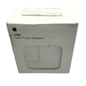 Apple 12W USB Power Adapter A2167 Wall Charger iPad iPhone OEM Open Box